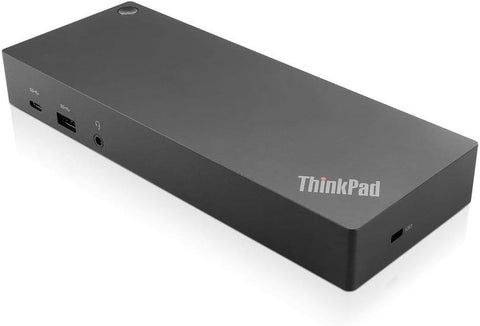 Lenovo ThinkPad Hybrid USB-C with USB-A Dock avec Fil USB 3.2 Gen 2 (3.1 Gen 2) Type-C Noir