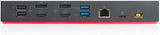 Lenovo ThinkPad Hybrid USB-C with USB-A Dock avec Fil USB 3.2 Gen 2 (3.1 Gen 2) Type-C Noir