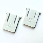 K270 Pieds inclinables pour clavier sans fil Logitech K270 K260 K275 K200 MK260 MK270 MK275 MK200 MK295, support de pied de rechange blanc