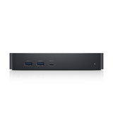 Dell Universal Dock - D6000S, Equipped with USB-C/USB-A PowerShare Options, Connect Upto Three 4K Displays, LED Indicator, Black