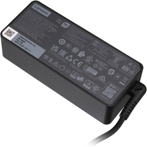 Lenovo ADLX65YLC3D Original USB-C Charger 65 Watts Normal for Yoga 11th 6th Gen (20SE/20SF), IdeaPad 5-14ARE05 (81YM), 5-15ARE05 (81YQ), ThinkPad X13 (20UF/20UG)