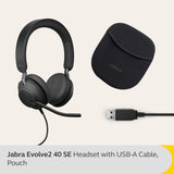 Jabra EVOLVE2 40 SE USB-A UC Stereo