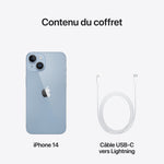 2022 Apple iPhone 14 (128 Go) - Minuit