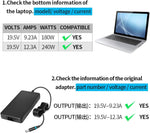 240W Chargeur pour Dell G15 G16 G7 G5 G3 Series Alienware 13 15 17 x15 x16 x17 m15 m17 R1 R2 R3 R4 R5 R6 R7 Precision 7510 7520 7710 7720 7730 7730 7740 7750 7760 7770 7780 3541 3550 Ordinateur