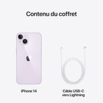 2022 Apple iPhone 14 (128 Go) - Minuit