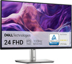 Dell P2425H 24" Full HD (1920x1080) Écran PC, 100Hz, IPS, 5ms, 99% sRGB, USB-C, DisplayPort, HDMI, VGA, 4X USB, Garantie 3 Ans, Noir