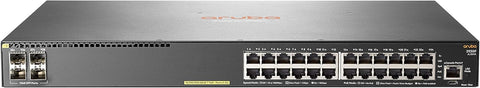 ARUBA, a Hewlett Packard Enterprise Company 2930F 24G PoE+ 4SFP Géré L3 Gigabit Ethernet (10/100/1000) Connexion Ethernet, supportant l'alimentation Via ce Port (PoE) 1U Gris