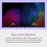 Dell P2425H 24" Full HD (1920x1080) Écran PC, 100Hz, IPS, 5ms, 99% sRGB, USB-C, DisplayPort, HDMI, VGA, 4X USB, Garantie 3 Ans, Noir