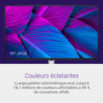Dell P2425H 24" Full HD (1920x1080) Écran PC, 100Hz, IPS, 5ms, 99% sRGB, USB-C, DisplayPort, HDMI, VGA, 4X USB, Garantie 3 Ans, Noir