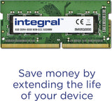 Integral 16GB Laptop RAM Module DDR4 3200MHZ PC4- Computer Memory RAM Sticks