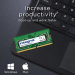 Integral 16GB Laptop RAM Module DDR4 3200MHZ PC4- Computer Memory RAM Sticks