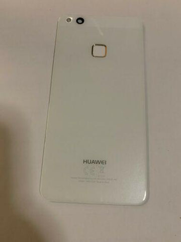 Vitre arrière originale blanche avec lecteur d'empreinte - Huawei P10 lite
